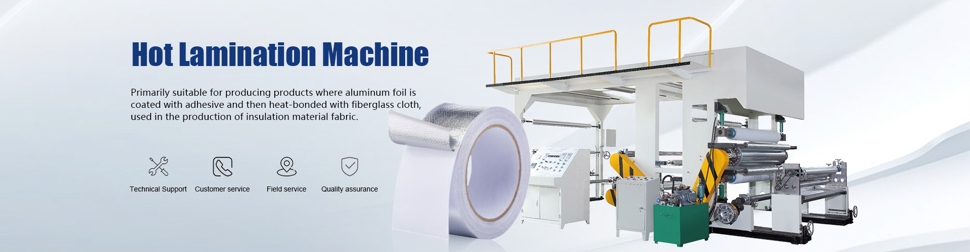 qualità macchine per la laminazione per estrusione fabbrica